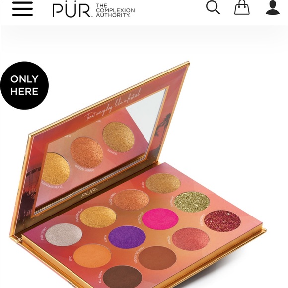 🌴☀️NIB PUR FESTIVAL Eye Shadow Palette - Picture 4 of 8